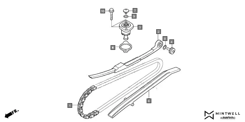 E-5 CAM CHAIN/TENSIONER
