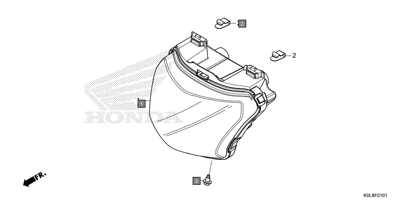 F-1-1 HEADLIGHT(SCV125S,T)