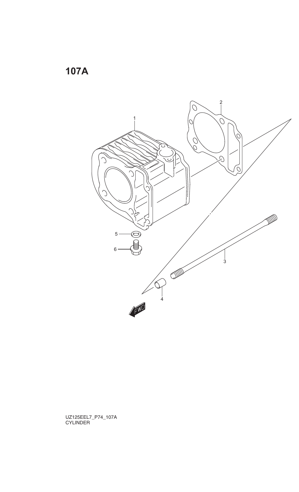 107A CYLINDER