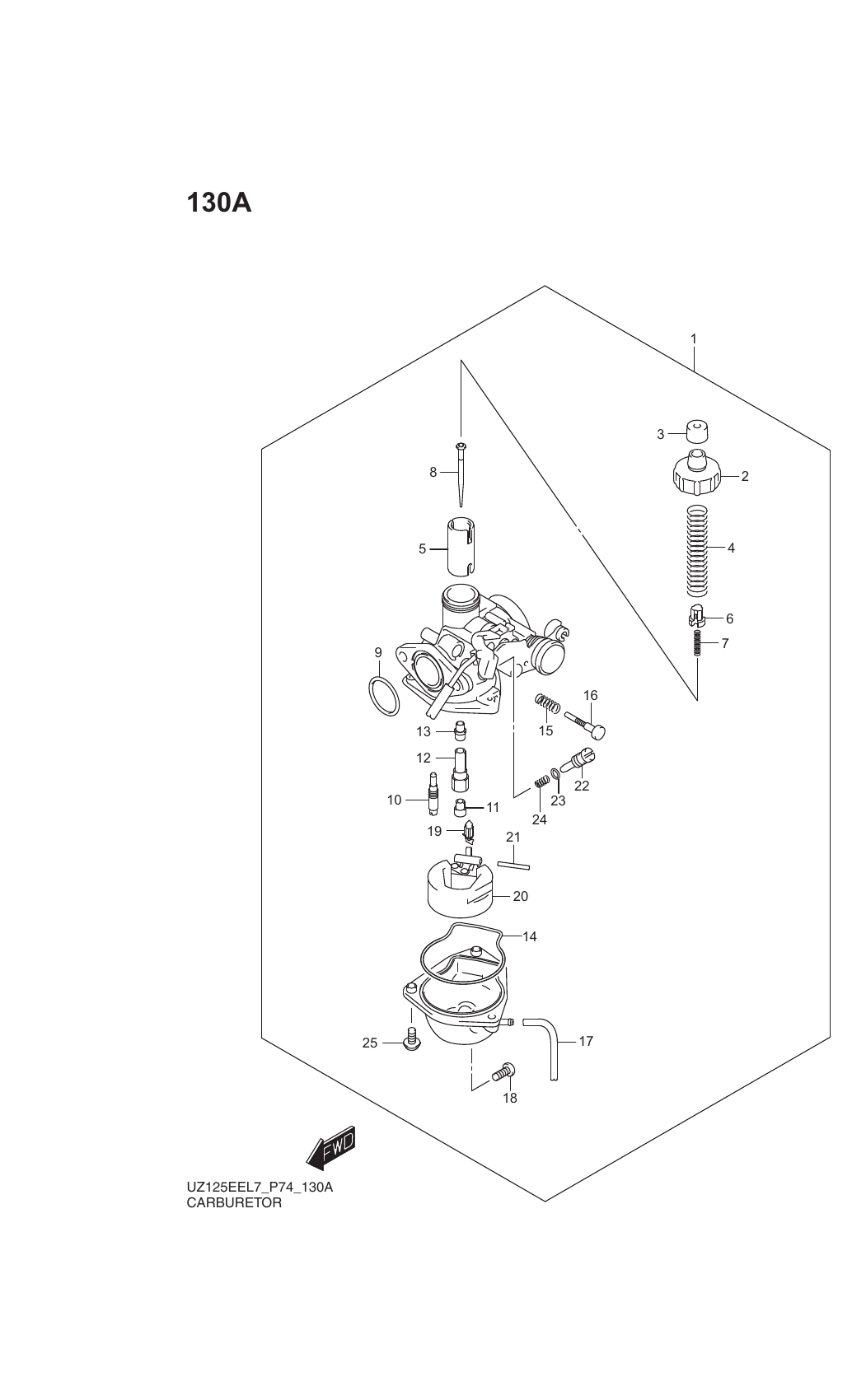 130A CARBURETOR