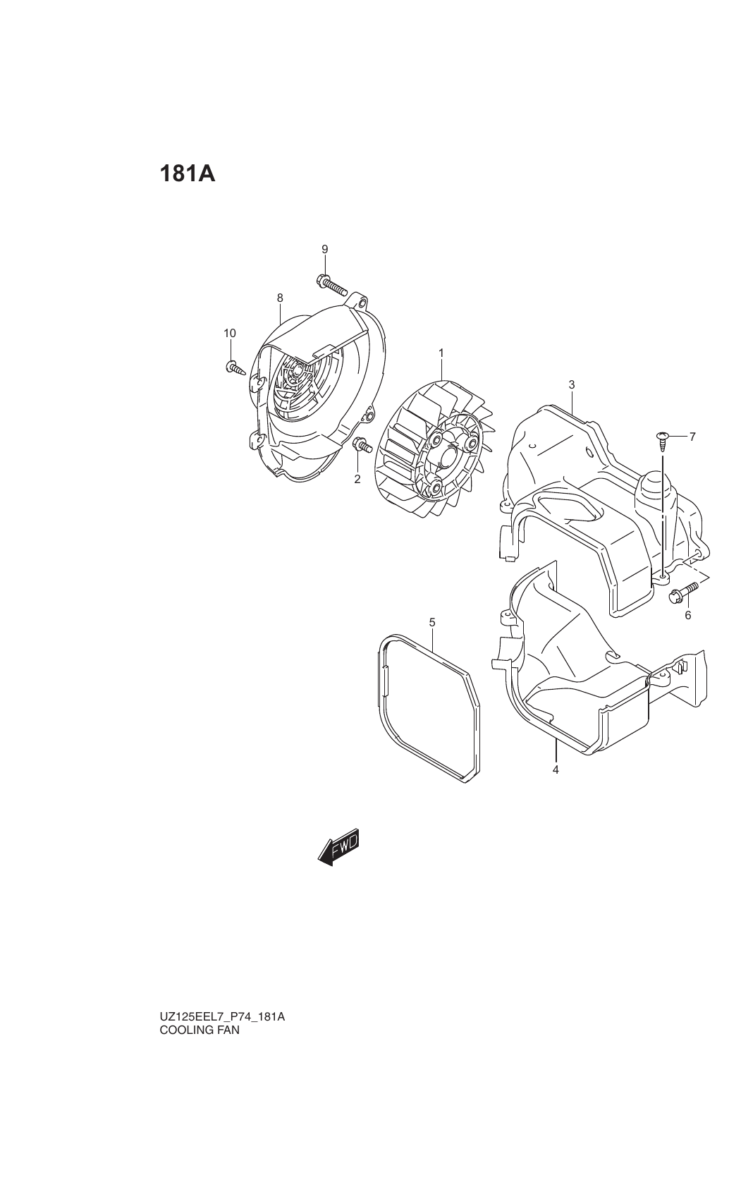 181A COOLING FAN