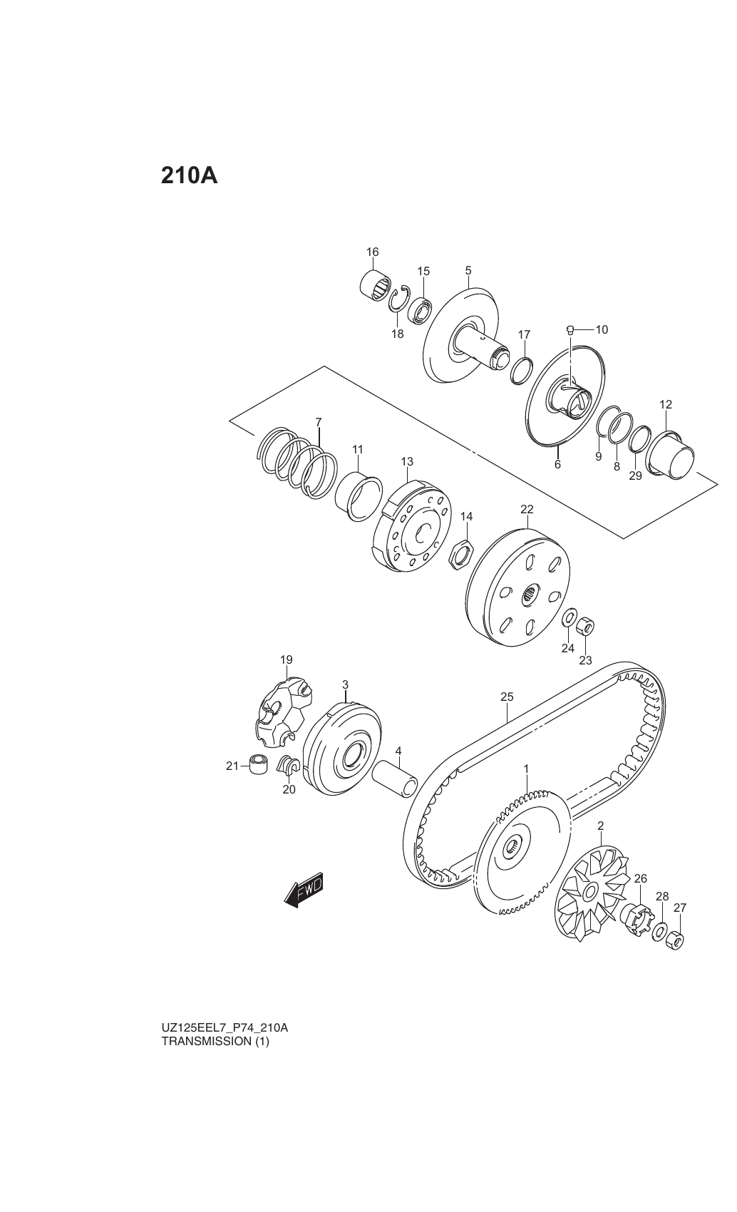 210A TRANSMISSION