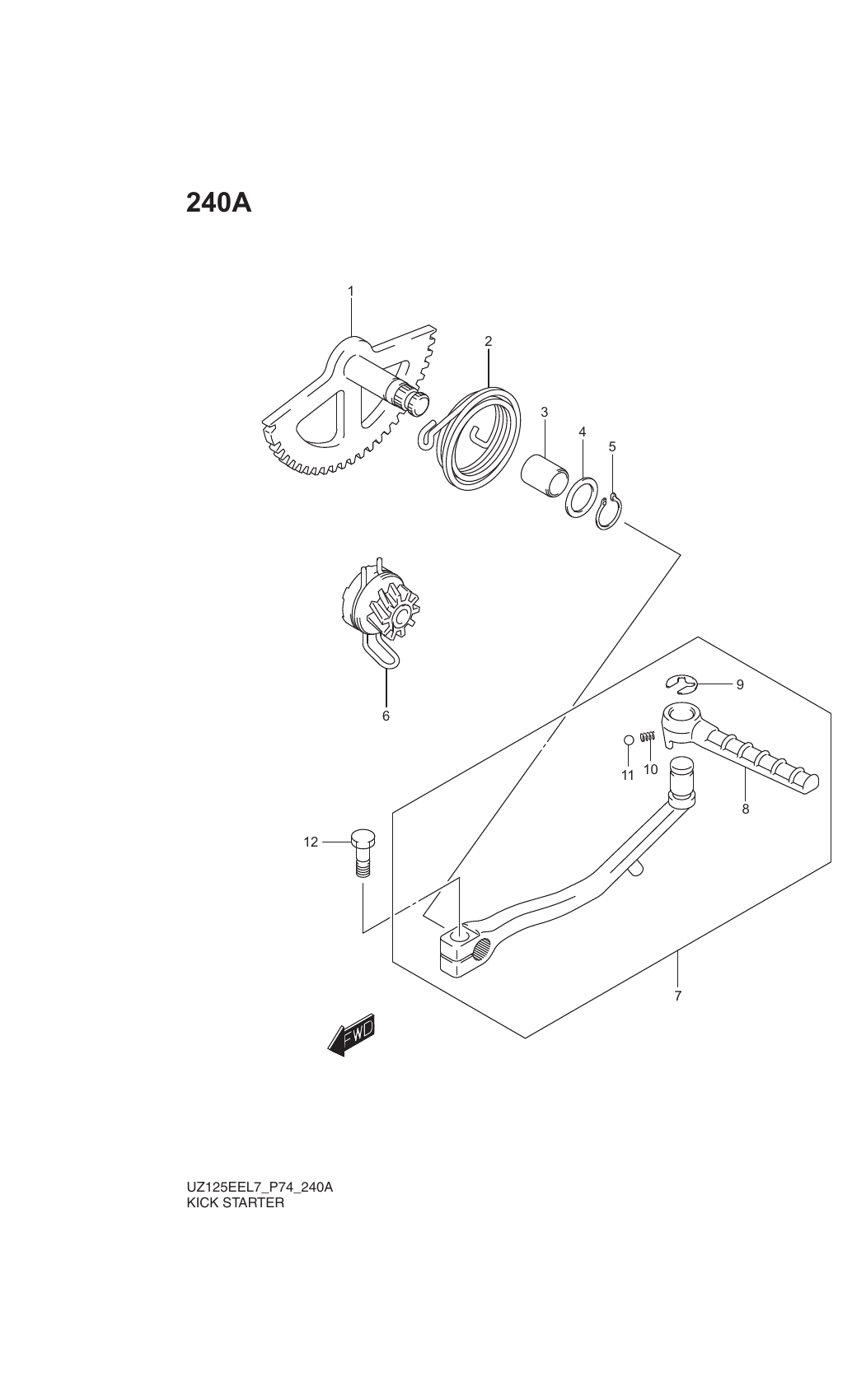 240A KICK STARTER