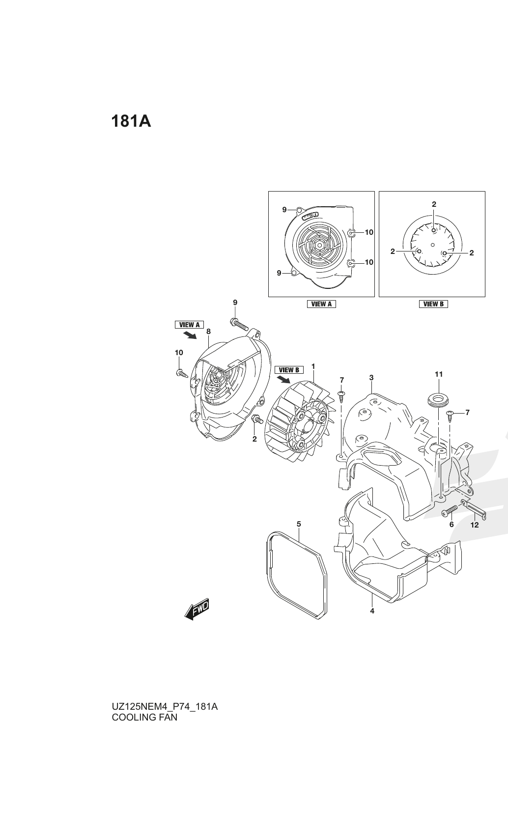 181A COOLING FAN
