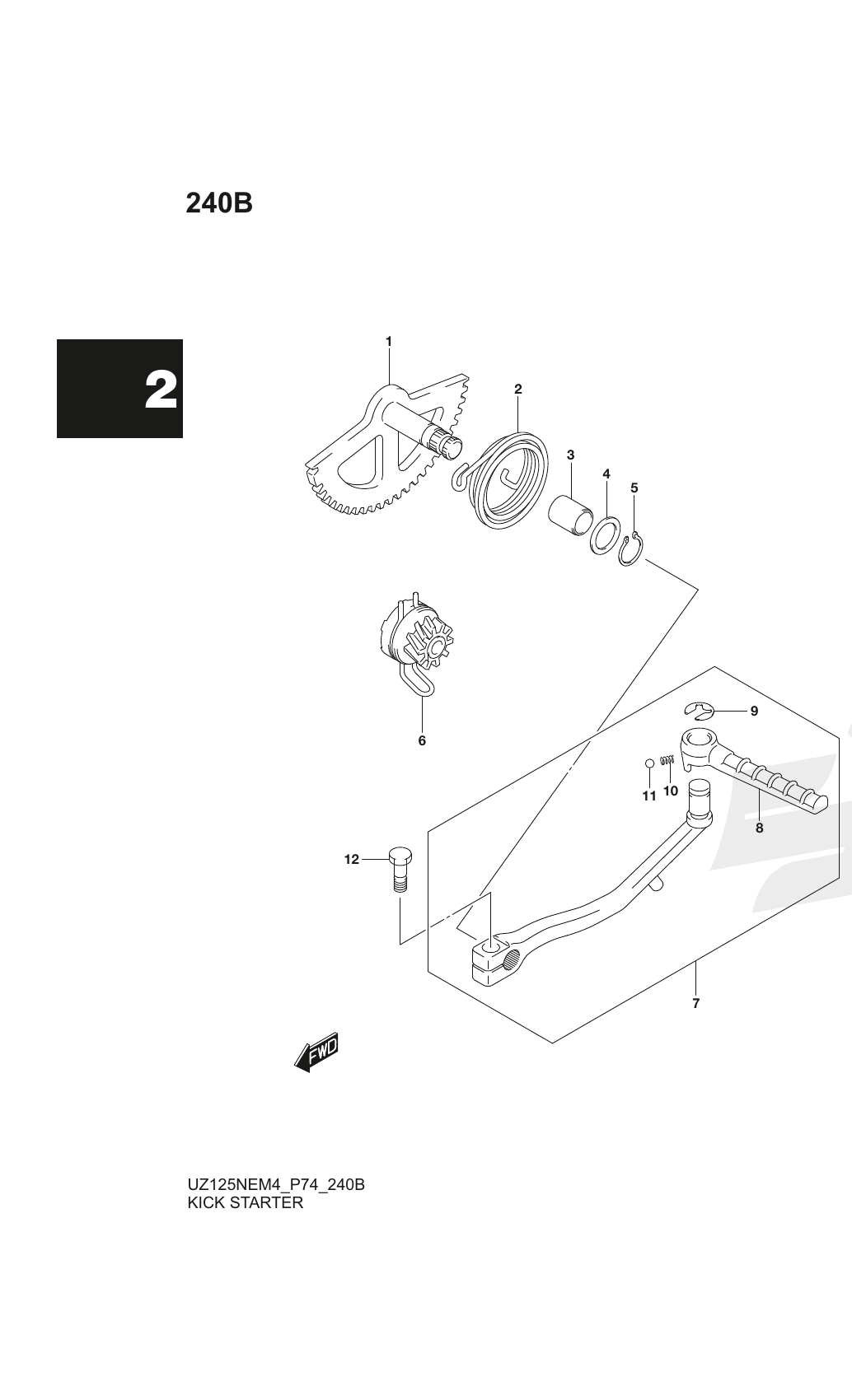 240B KICK STARTER