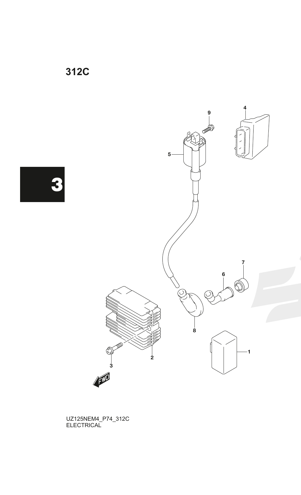 312C ELECTRICAL