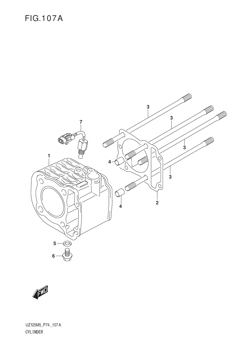 107A CYLINDER