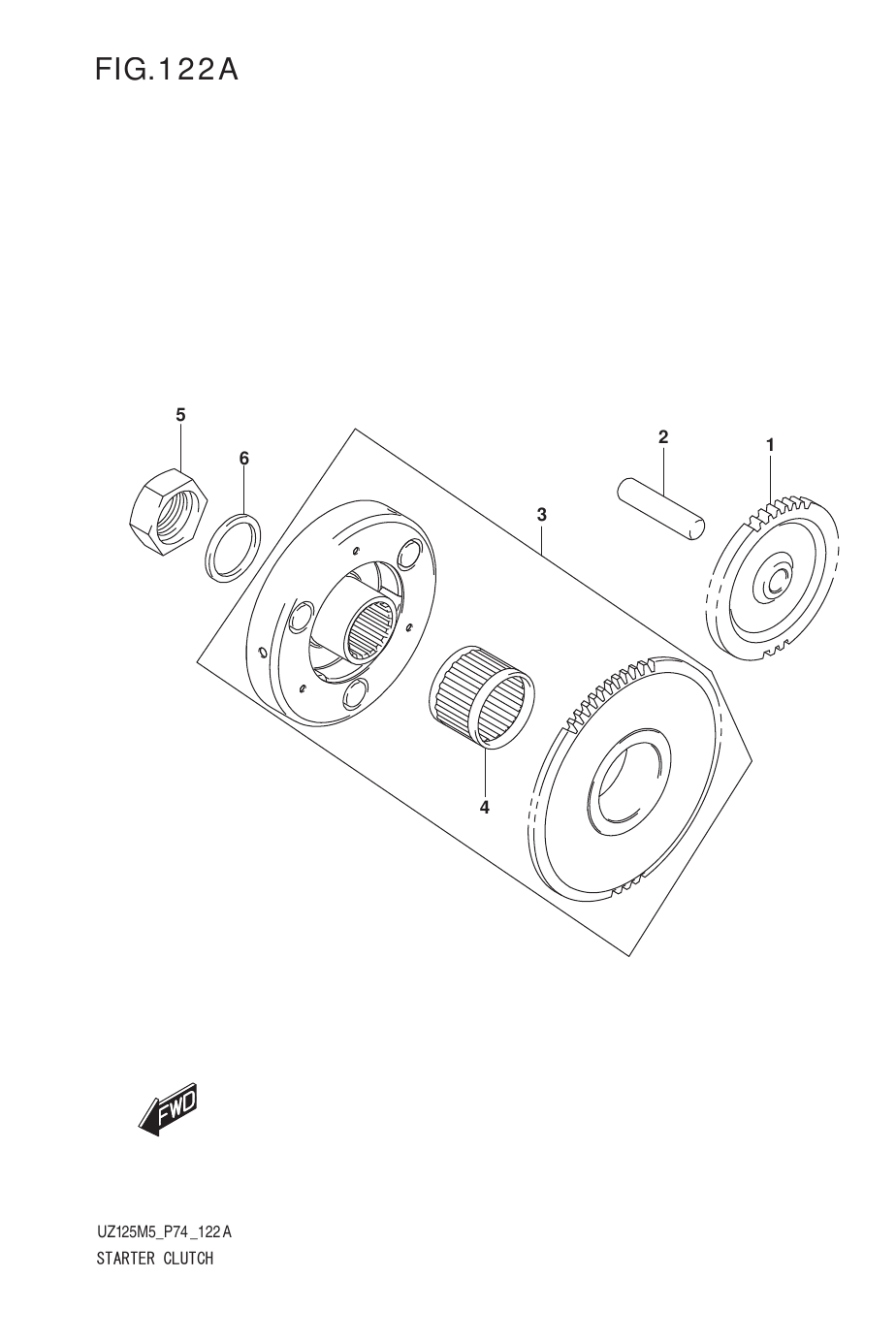 122A STARTER CLUTCH