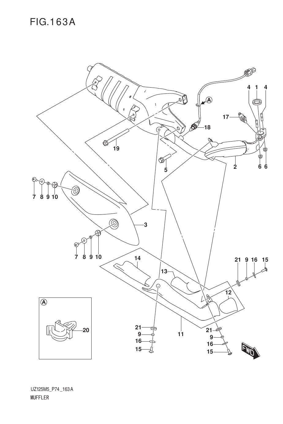 163A MUFFLER