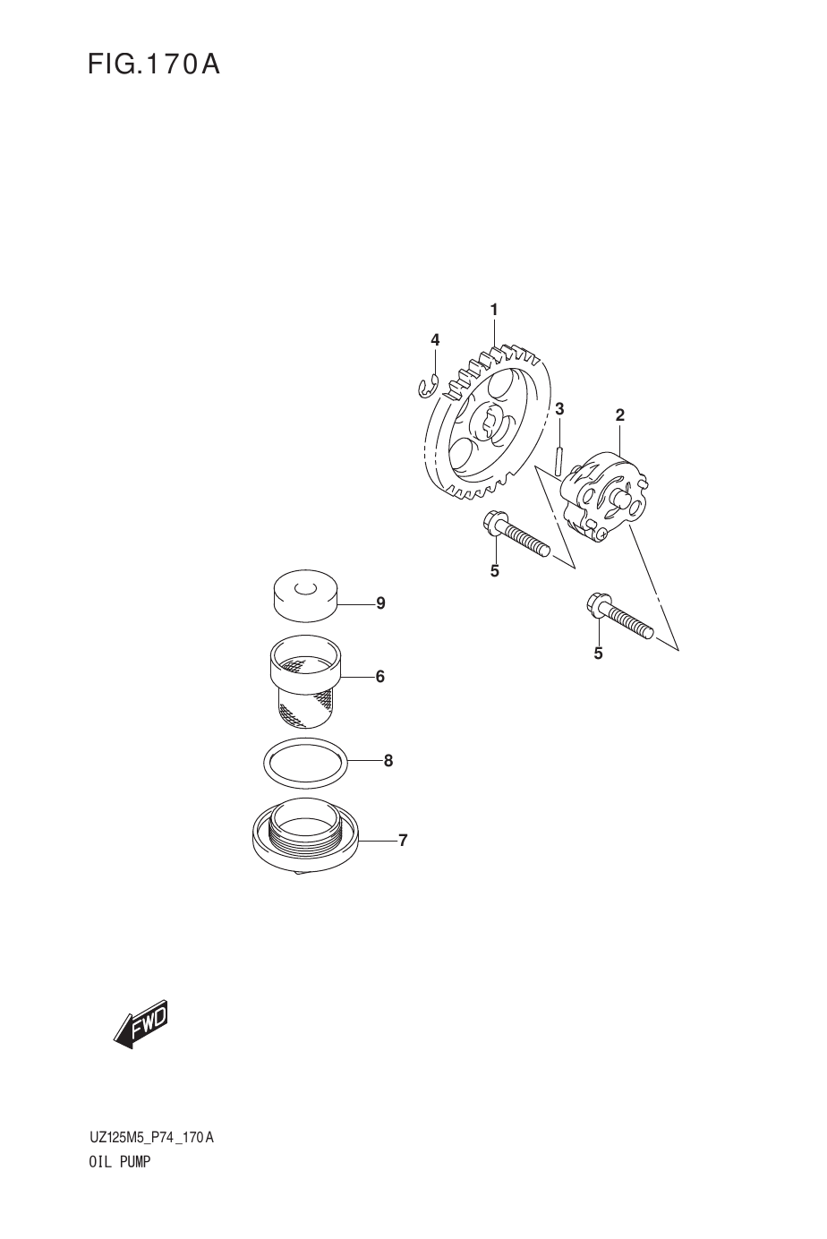 170A OIL PUMP