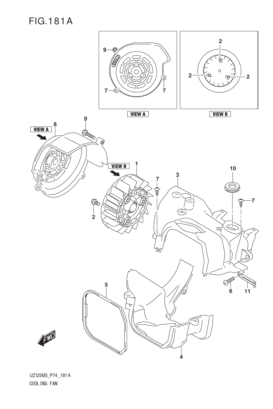 181A COOLING FAN