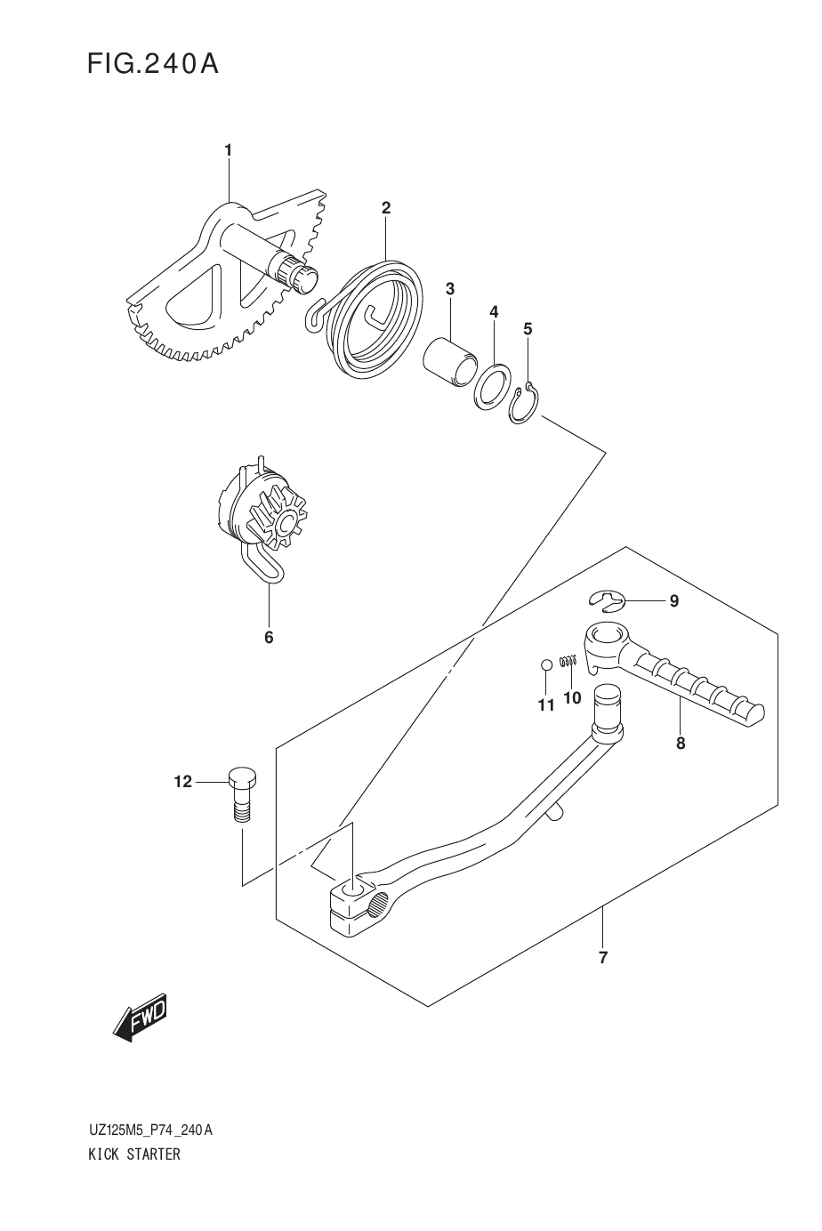240A KICK STARTER