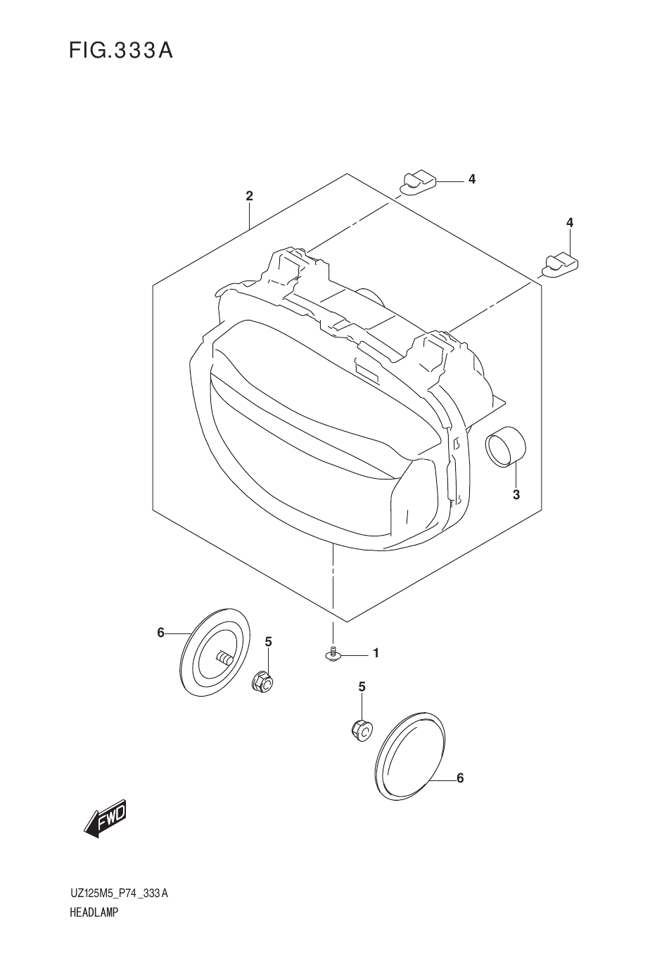 333A HEADLAMP