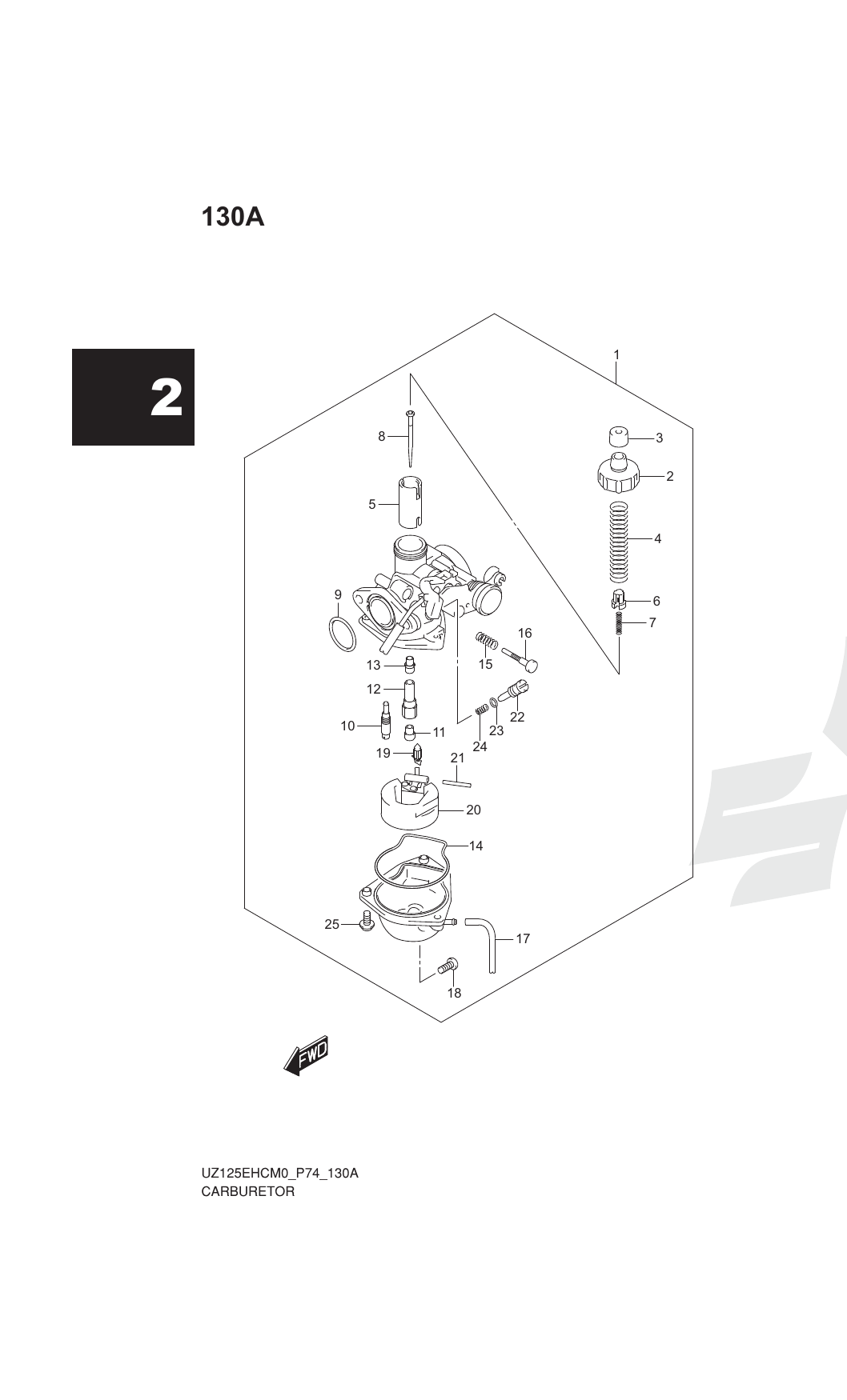 130A CARBURETOR