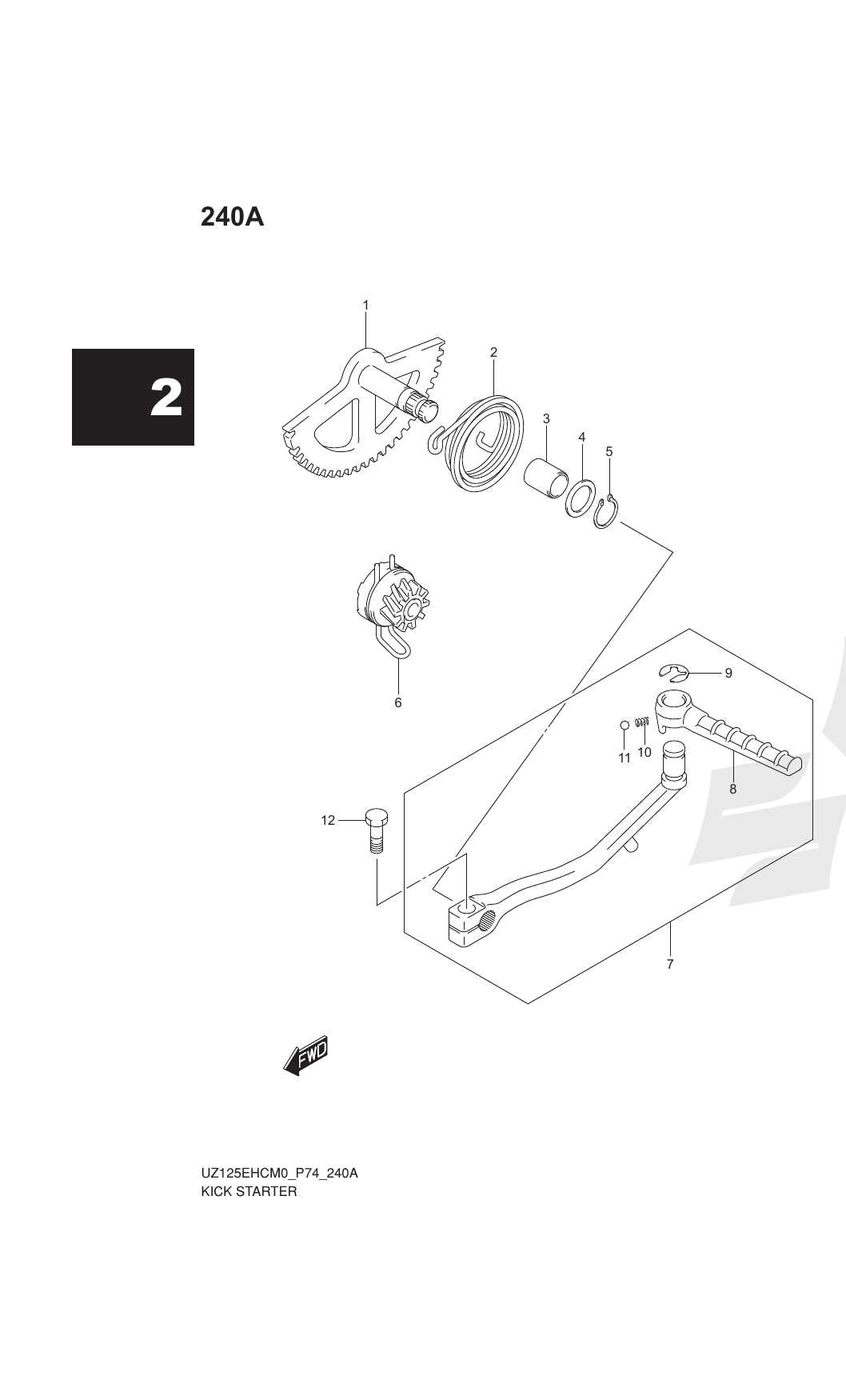 240A KICK STARTER