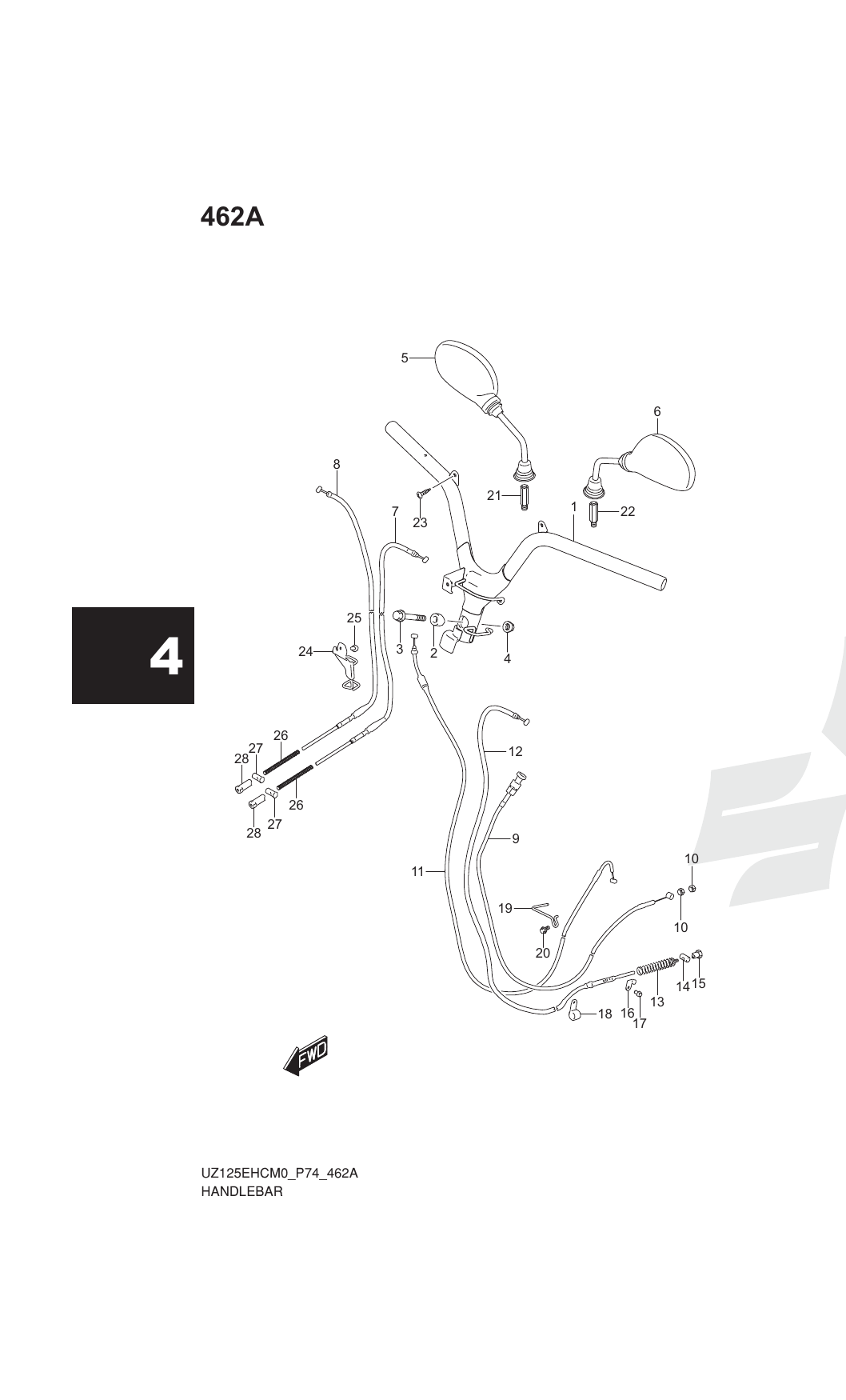 462A HANDLEBAR