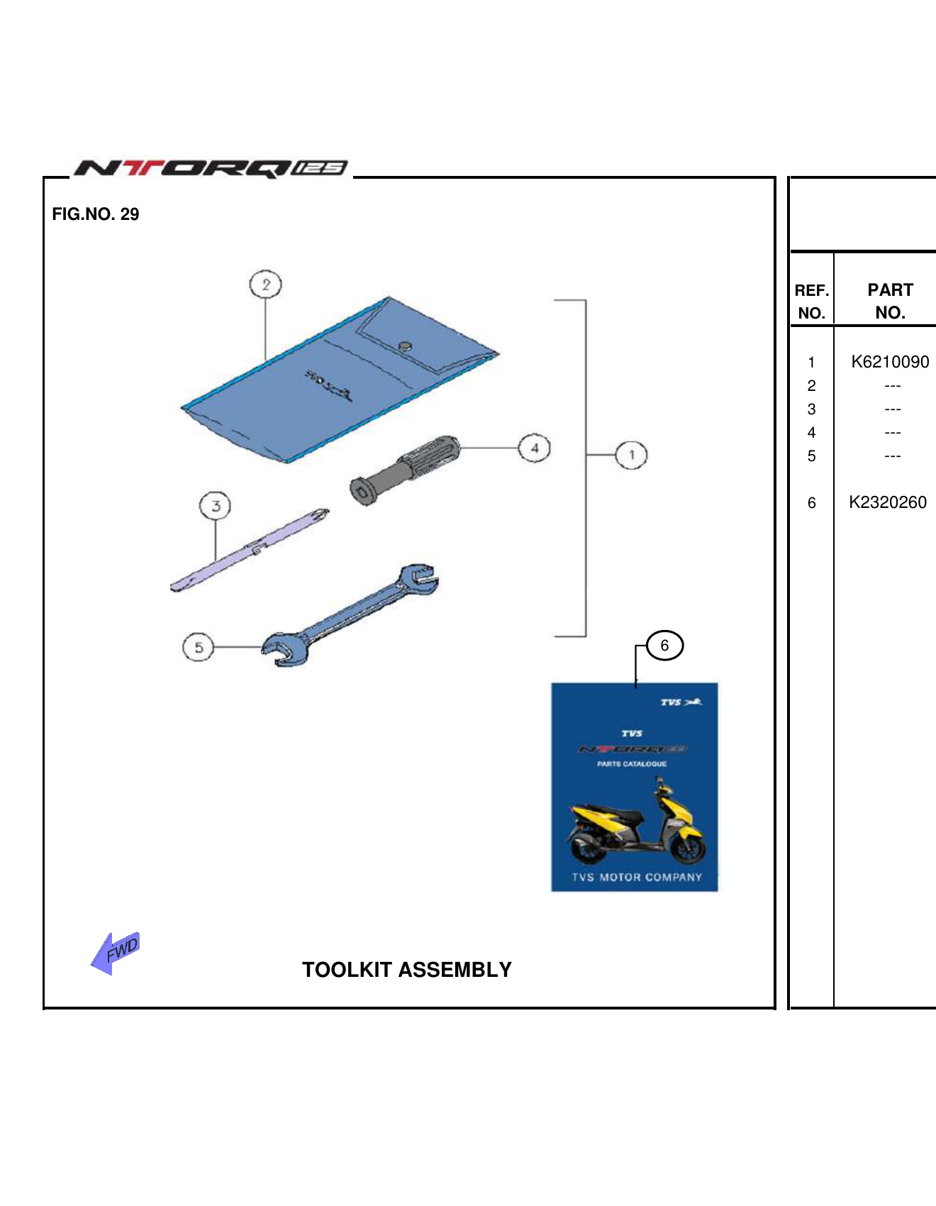 FIG.29 TOOLKIT ASSEMBLY